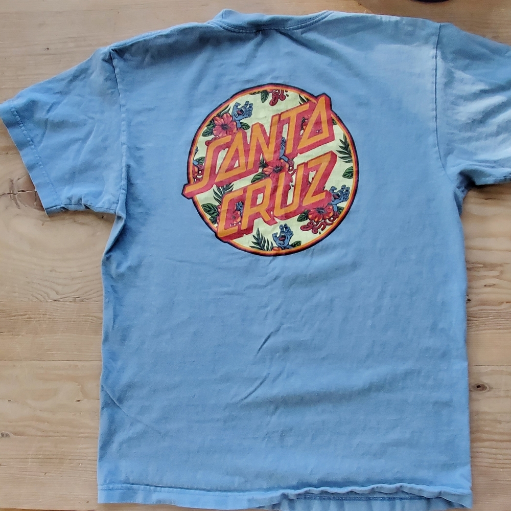 Santa Cruz Skateboards screaming hands skater T-shirt